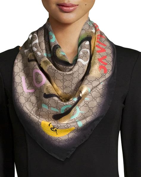 gucci scarf scarves foulard|gucci scarf female.